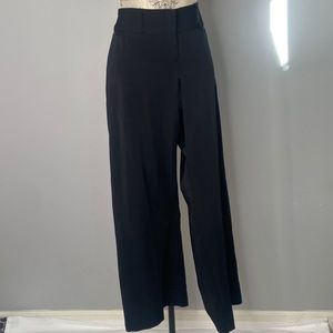 Torrid Vintage 18S Black Trousers Pants Belt Loop Faux Pockets